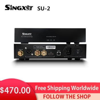 Singxer СУ-2 DSD1024 USB Цифров интерфейс Интерфейс femtosecond часа Аудиоинтерфейс SU2