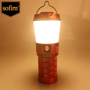 Sofirn BLFLT1 8 * LH351D Кемпинговый фенер С няколко Режима на работа Супер Ярък Фенер с Различен цвят от 2700 До до До 5000