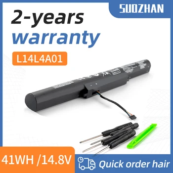 SUOZHAN L14M4A01 Батерия за лаптоп Lenovo IdeaPad 500-15ISK 15ACZ V4000 Z41-70 Z51-70 L14M4E01 L14S4A01 L14L4A01 L14L4E01