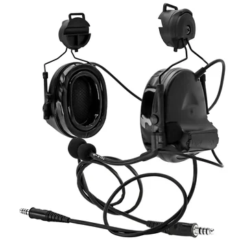 TAC-SKY Тактически шлем ARC Track Адаптер поставка Версия на Двойната връзка COMTAC II Защита на слуха слушалки за радиостанции