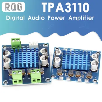 TPA3110 XH-A232 30 W + 30 W с 2.0-канален цифров стерео аудио усилвател на мощност такса за постоянен ток, 8-26 В 3A