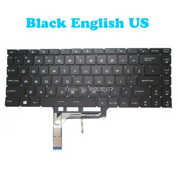 US JP GR NR IT Клавиатура с подсветка За MSI Creator 15M MS-16W1 Creator 15M A9SE A9SD Creator 15M A10SE A10SD Английски, САЩ, БЕЗ Рамка