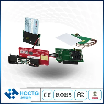 USB-RS232 OEM Smart Magnetic Card Павилион RFID Четец за Карти модул за запис (HCC-T10-DC3)