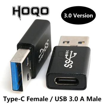 USB Адаптер 3.1 кабел за прехвърляне на видео 4k Тип c удлинительный конектор usb type c под ъгъл 90 градуса OTG адаптер
