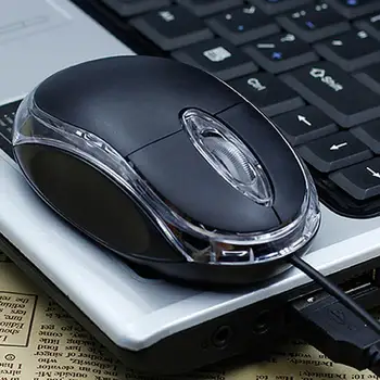 USB Ергономична мишка Жични детска мишка Геймърска електронен спортен знаменца Нажежен Безшумен Компютър, Лаптоп, Настолна мишката