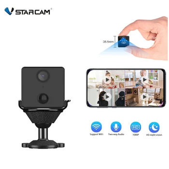 Vstarcam Мини Безжична WiFi Камера за Наблюдение 3MP 1080p Защита Дистанционно Монитор за Камера Видеонаблюдение Умен Дом