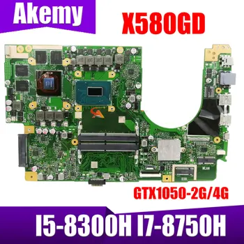 X580GD дънна Платка за ASUS Zenbook pro 15 X580 X580G X580GD N580G N580GD дънна Платка на лаптоп I5-8300H I7-8750H GTX1050-2G/4G