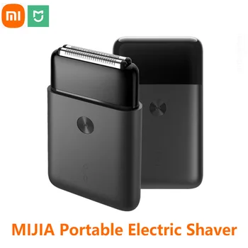 XIAOMI MIJIA преносима електрическа самобръсначка умен мини машинка за оформяне на брада за влажно и сухо бръснене с възвратно-поступательной режещата глава IPX7 водоустойчив за мъже