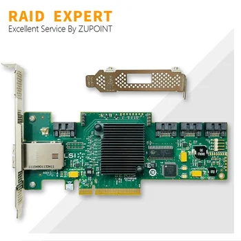 ZUPOINT LSI 9212-4и Карта RAID-контролер 6 gbps SATA HBA P20 в режим на IT ZFS FreeNAS без RAID, PCI E RAID Expander