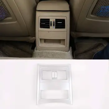 Авто ABS матиран заден климатик отдушник Декоративна рамка покритие за BMW серия 3 E90 2005-2012