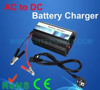 Автоматично зарядно устройство 12 vdc 30A зарядно за кола от ac 220/230/240 v до постоянен ток 12 v 30A Зарядно устройство
