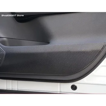 Автомобилна врата Противоударная хастар от въглеродни влакна, Защитно фолио за врати, стикери за Toyota RAV4 РАВ-4 2022 2019 2020 2021 Автомобилни аксесоари