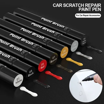 Автомобилна дръжка за ретуш, водоустойчив писалка за премахване на драскотини, автомобилната боя, апликатор за грижа за автомобила