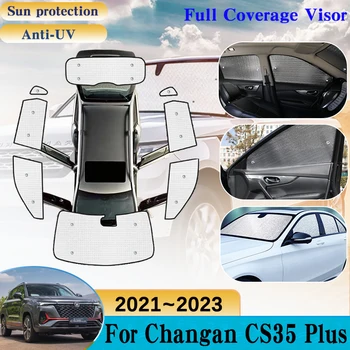Автомобилни Седалките Козирка За Changan CS35 Plus 2023 Аксесоари 2018 2019 ~ 2022 Слънчеви Сенници За Предното стъкло, Слънчеви Очила От Ултравиолетовите