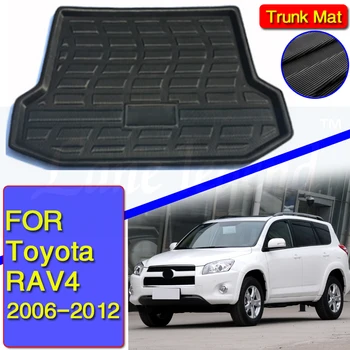 Аксесоари за Toyota RAV4 РАВ-4 5Seater 2006-2012 Заден Багажник Тава Товарен Багажника Подложка Подложка Етаж Килим 2007 2008 2009 2010 2011
