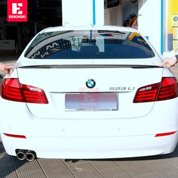 Аксесоари За Спойлер От Настоящето Въглеродни Влакна BMW 5 Серия F10 Багажника на Колата Задната Устна на Хвостовое Крило Ремонт Обвеса BMW5 P Style 2012-2018