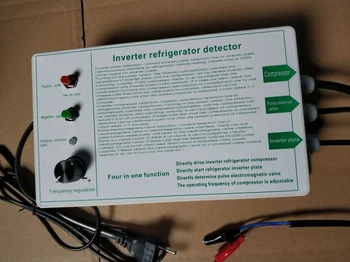 Английска версия на Инверторен детектор на компресора на хладилника Тестер Инструмент за ремонт на хладилника Pulse електромагнитен клапан за откриване на