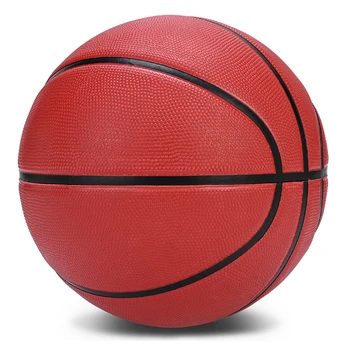 Баскетболна топка Размер 5 за младежки спортове на закрито, на открито, подаръци за момчета и момичета, мъже, жени, деца играят игри, черна гума баскетбол