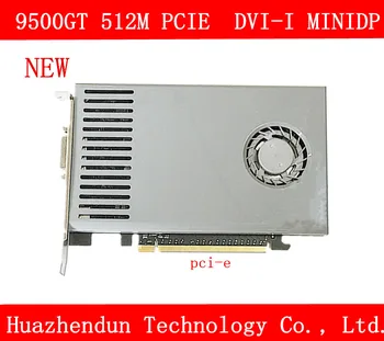 Безплатна доставка, нова видео карта 9500GT 512M PCIE DVI-I MINIDP
