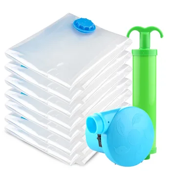 Вакуумна торба за съхранение на завивки, водоустойчив компресиране airbag, сгъване, прахоустойчив и влагоустойчив, отговарят на високи домакински чанта за съхранение