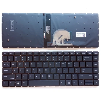 Великобритания/САЩ/BG/SP/AR Клавиатура за лаптоп HP Probook 440 G6 445 G6 445R G6 HSN-Q15C HSN-Q24C HSN-Q21C ZHAN 66 PRO 14 G2 G3 66 G2 14