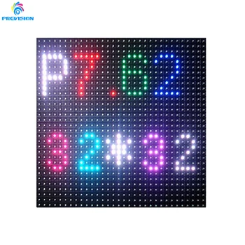 Висококачествен вътрешен модул P7.62 RGB 3в1 пълноцветен led рекламен дисплей