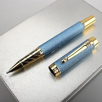 Висококачествена и луксозна метална писалка-roller 0,7 мм, химикалка писалка за бизнес писма, химикалки за подписване, офис и ученически пособия 03774