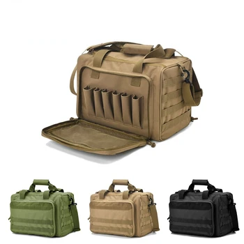 Военна чанта Molle, тактическа чанта през рамо, държач за патрони, аксесоари за къмпинг, лов, тренировъчен стрелбище, чанта EDC