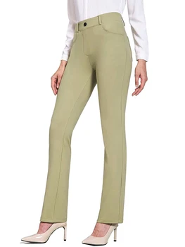 Дамски Прилепнали панталони за джогинг с колан експозиции и странични джобове, Стилни, Спортни панталони за активен начин на живот и