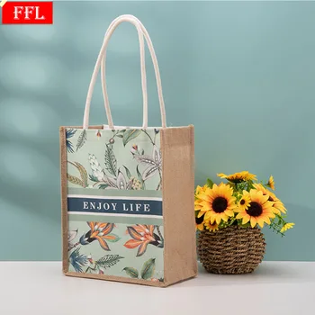 Дамски чанта за пазаруване, плажни чанти голям капацитет, дамски пътни чанти, за пазаруване с цветя, популярен нов обикновен стил, високо качество