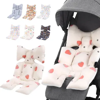 Дишаща възглавница за седалка на колички, подложка за количка за новородено, матраци за бебешки колички, детски автомобилни накладки, универсални аксесоари за колички