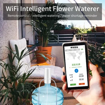 Домашната Wi-Fi Система за Автоматичен Таймер за Поливане на Градински инструменти - Устройство за Пръскане на растения и цветя, Контролер за капково напояване (до 156 Кубчета
