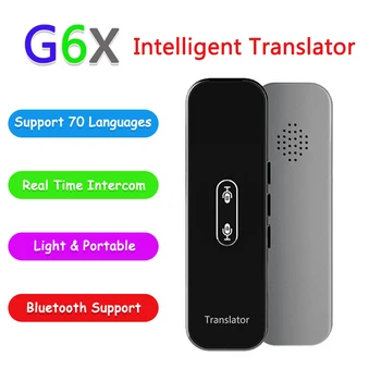 Езиков преводач G6X Translator Pen, за обучение на френски, преводач преводачи в реално време, испански, японски, образователна машина