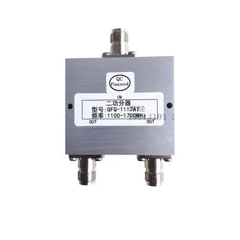ЕК 1/2 начина делител на мощността на газа 1100-1700 Mhz TNC жена за GPS антена RF коаксиален кабел