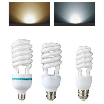 Енергоспестяващи лампи Три Основни цвята AC170-240V E27 E14 B22 С Винтовым Байонетом 26 W 30 W 36 W 40 W Энергосберегающая лампа Със Спирала с шнорхел