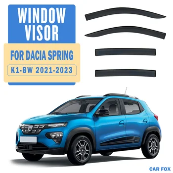 За Dacia Spring Electric MK1-BW 2021-2023 Прозорец козирка Вентилационни завеси за Защита срещу слънце и дъжд и 4 бр./компл.