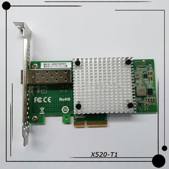 За Inter X520 PCIE X4 PCI-E X8 10-гигабитная сървър мрежова карта с един порт NIC X520-T1