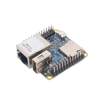 За NanoPi НЕО V1.4 512 MB оперативна памет Allwinger H3 Четириядрен Openwrt/LEDE/Ubuntu/Armbian Такса за разработка с кабел, Micro-USB