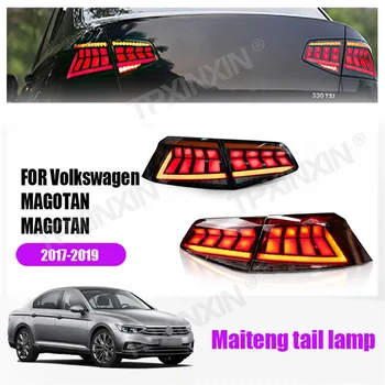 За Volkswagen MAGOTAN 2017-2019 led задна светлина, фар, стоп-сигнал в събирането, обновен пикап, модификация на автомобила с разсеяна светлина