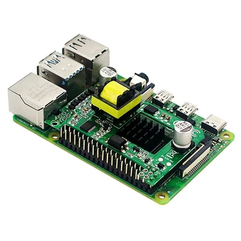 За модул Raspberry Pi 4B POE Захранване по Ethernet Комутатори Стандарт IEEE 802.3 Af POE Шапка За Raspberry Pi 4 Модел B/3Б +