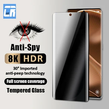 Защитно фолио за защитен екран с пълна изогнутостью за OPPO Find X6 X5 X3 Нео Anti Spy Закалено Стъкло за OPPO Reno 10 9 8T 5 4 3 Pro Plus