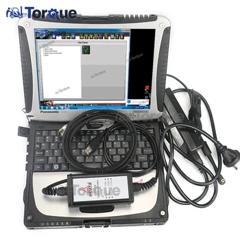 Инструмент за диагностика, програмиране на контролери Deutz за скенер Deutz DECOM Diagnostic комплект с лаптоп Thoughbook CF19