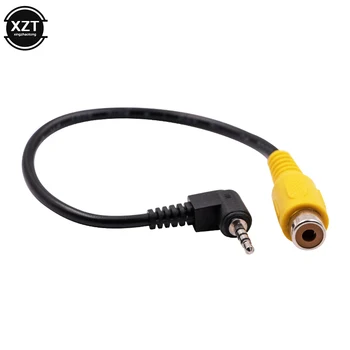 Кабел конвертор GPS, кабел за мини-AV-in-видео, стереоразъем 2,5 мм, plug RCA кабел-адаптер за автомобил на видеорегистратора