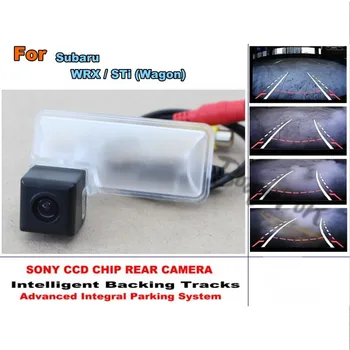 Камера с чип Smart Tracks/за Subaru WRX/STi Wagon HD CCD интелектуална динамично парковочная камера за задно виждане