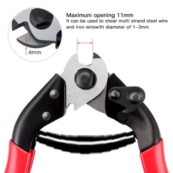 Клещи за рязане на корпуса колоездене кабел Професионален инструмент за рязане на кабели скоба за линия на МТВ велосипед кабелен нож от неръждаема стомана Ремонт
