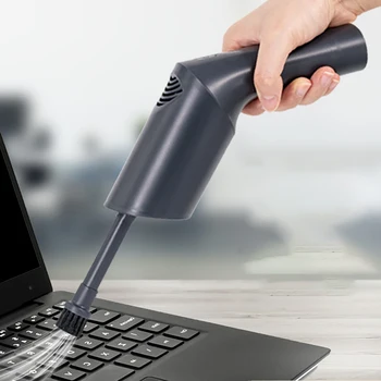 Компютърна клавиатура прахосмукачка настолен Usb Мини прахосмукачка за почистване на прах, портативен пречиствател за лаптоп с висока мощност