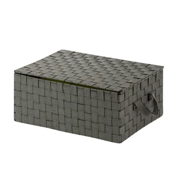 Кошници за съхранение, крапчатая кутия с панти капак, черна кутии за съхранение
