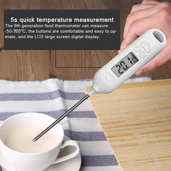 Кухненски термометър, игли хранително-вкусовата термометър, измерване на температурата на месото на фурна с моментално отчитане, тестер за приготвяне на барбекю, битови инструменти