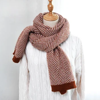 Луксозен зимен шал от кашмир премиум-клас, уникален дизайнерски избор за мъже и жени, шал за двойки, луксозен шал за жени