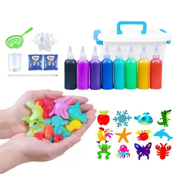 Магическа играчка за вода Елф Цветни играчки за аква-феи ръчно изработени, създател на морски животни, определени за изучаване на водни елфи за момчета и момичета